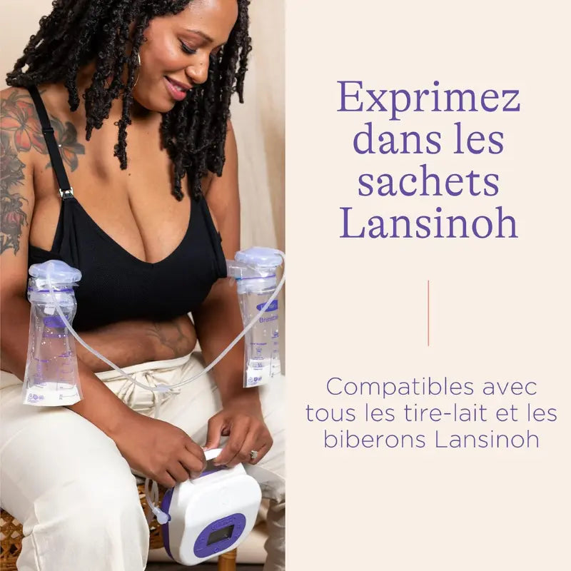 Lansinoh Sachets de Conservation du Lait Maternel 25 Unités - Image 5