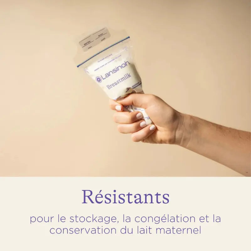 Lansinoh Sachets de Conservation du Lait Maternel 50 Unités - Image 2
