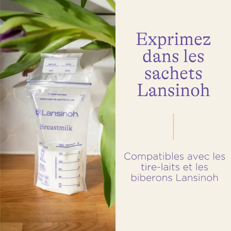 Lansinoh Sachets de Conservation du Lait Maternel 50 Unités - Image 6
