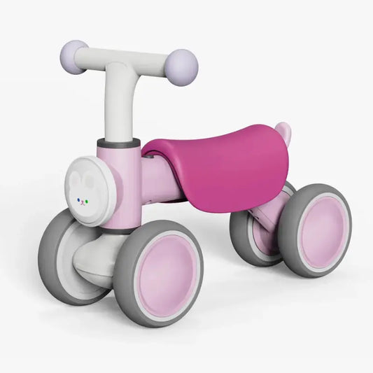 Lebei Vélo d’Équilibre pour Enfants Rose - Image 1