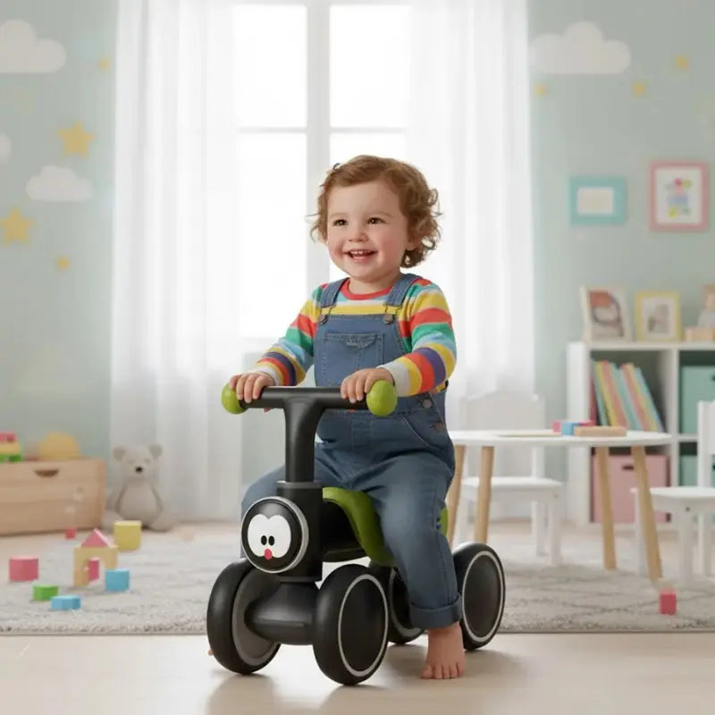 Lebei Vélo d’Équilibre pour Enfants Vert - Image 2