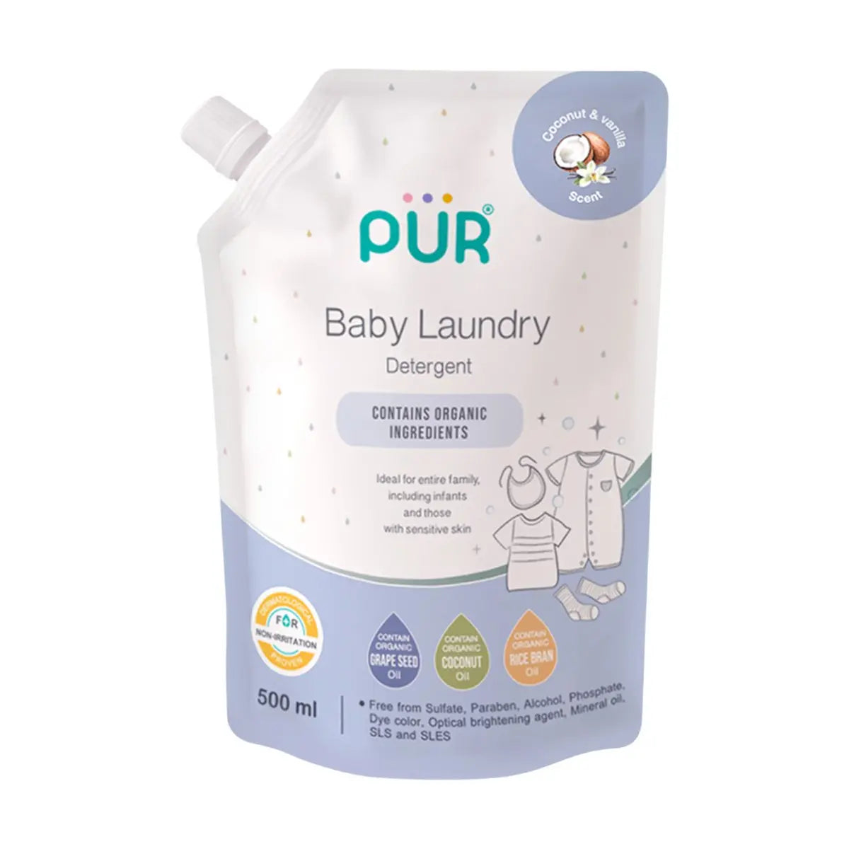 Lessive PUR Spéciale Bébé – Soin Doux et Anti-Taches - Image 1