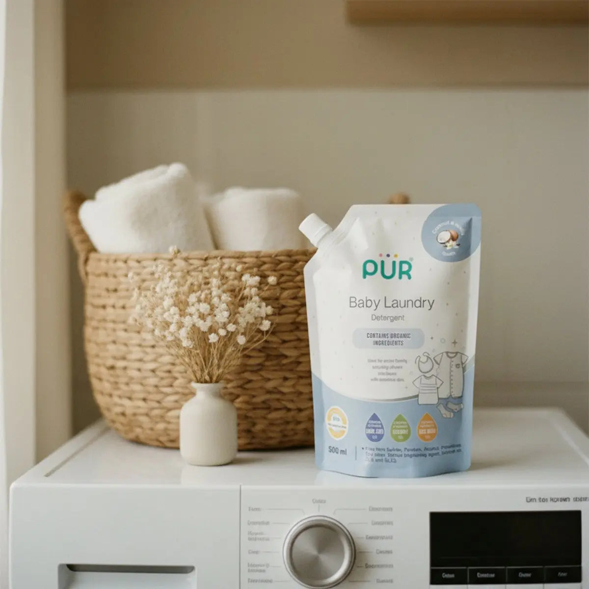 Lessive PUR Spéciale Bébé – Soin Doux et Anti-Taches - Image 2