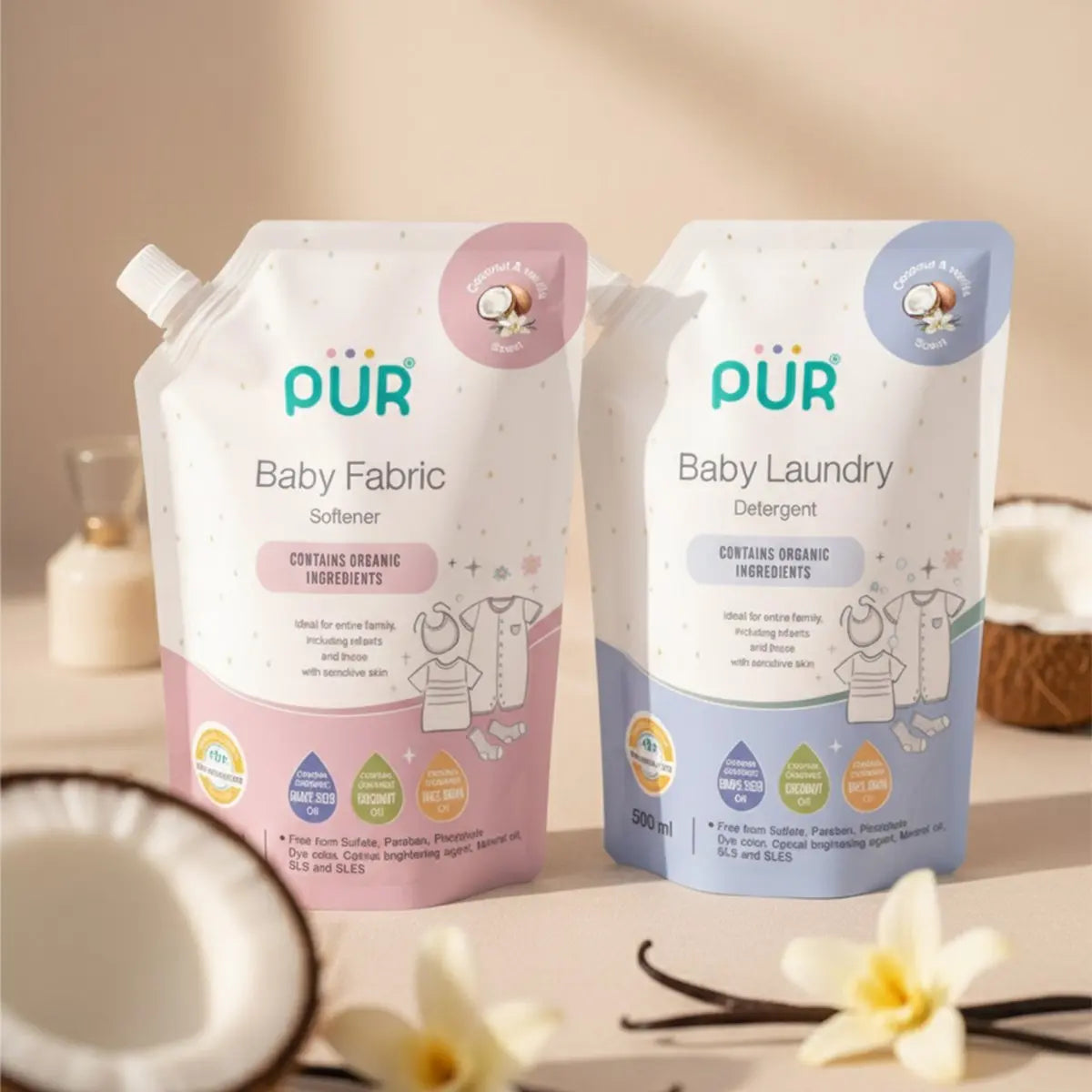 Lessive PUR Spéciale Bébé – Soin Doux et Anti-Taches - Image 5