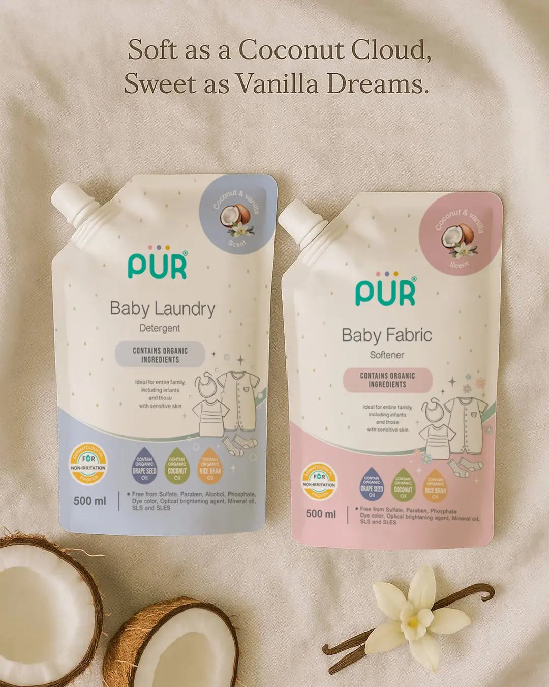 Lessive PUR Spéciale Bébé – Soin Doux et Anti-Taches - Image 6