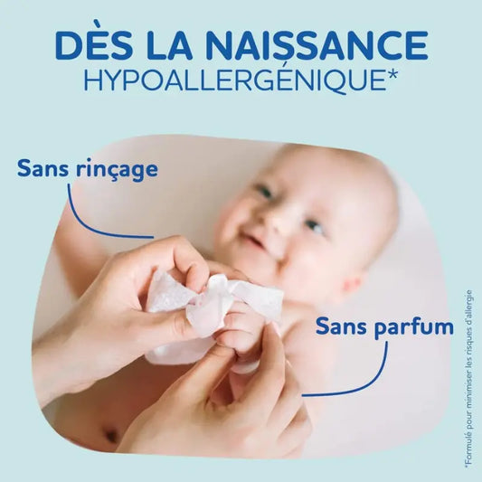 Lingettes Dodie Nettoyantes à l'Eau x50 - Image 3