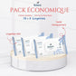 Lingettes H2O nettoient et protègent lot de 3 x 72 pièces Biolane - Image 1