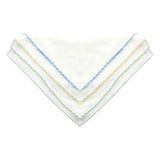 Lingettes pour bébé en coton peigné, lot de 10 - Image 1