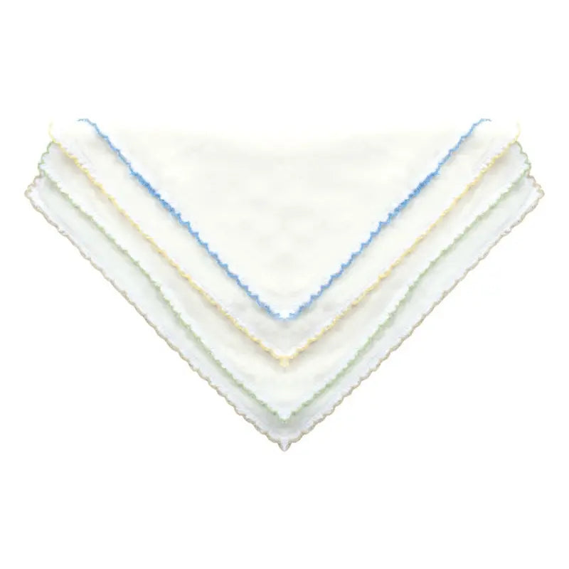 Lingettes pour bébé en coton peigné, lot de 10 - Image 2