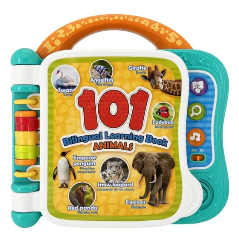 Livre d'apprentissage bilingue -101 Animaux-  18m+  pour emmener partout – winfun - Image 1