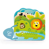 Livre pour bébés animaux sauvages Hape - Image 1