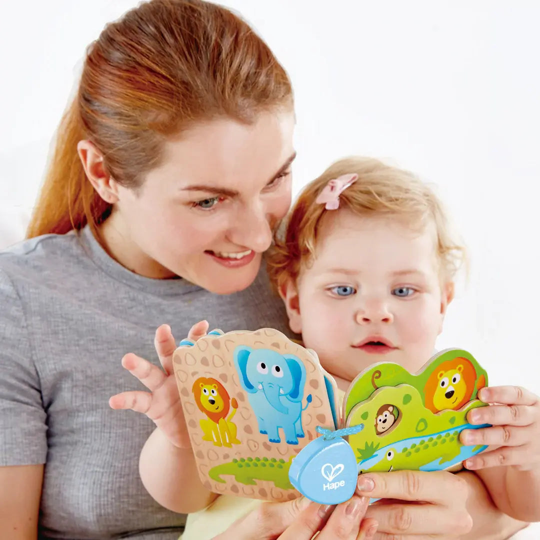 Livre pour bébés animaux sauvages Hape - Image 5