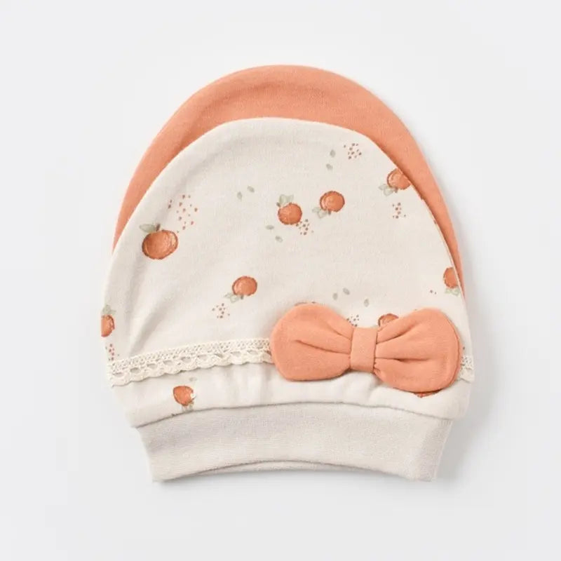 Lot de 2 bonnets bébé bio-organiques aux fruits d'été 72201 Crème - Image 4