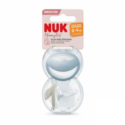 Lot de 2 sucettes en silicone NUK MommyFeel 0–9