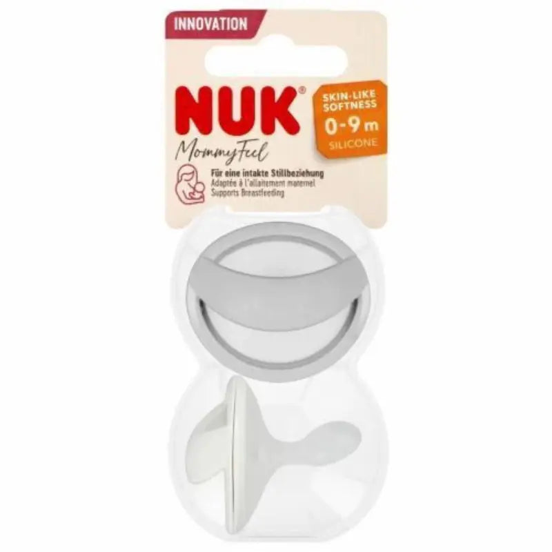 Lot de 2 sucettes en silicone NUK MommyFeel 0–9