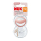 Lot de 2 sucettes en silicone NUK MommyFeel 0–9