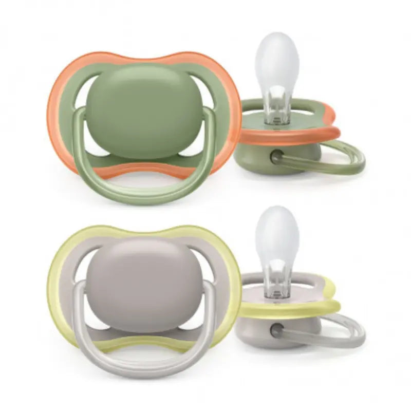 Lot de 2 sucettes Ultra Air 6-18m AVENT Uni  SCF085/20 - Image 2