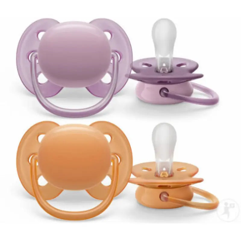 Lot de 2 sucettes Ultra Douce 6-18 m PHILIPS AVENT Mix Uni - Image 2
