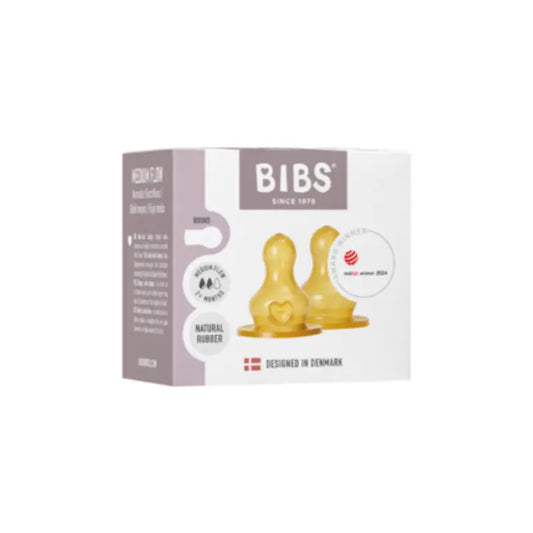 Lot de 2 Tétines de Biberon en Latex Débit Moyen - Image 3