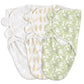 Lot de 3 couvertures d'emmaillotage pour bébé Lettre de printemps - Image 1