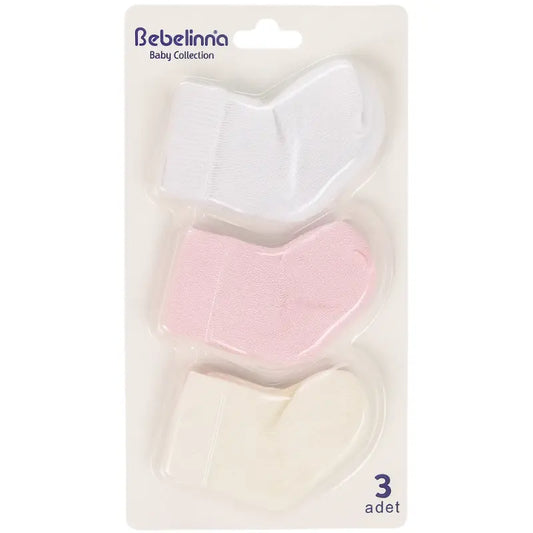 Lot de 3 Paires de Chaussettes Bébé Douces et Confortables - Image 1