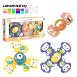 Lot de 3 pièces bébé bain Spinner rotatif - Image 1