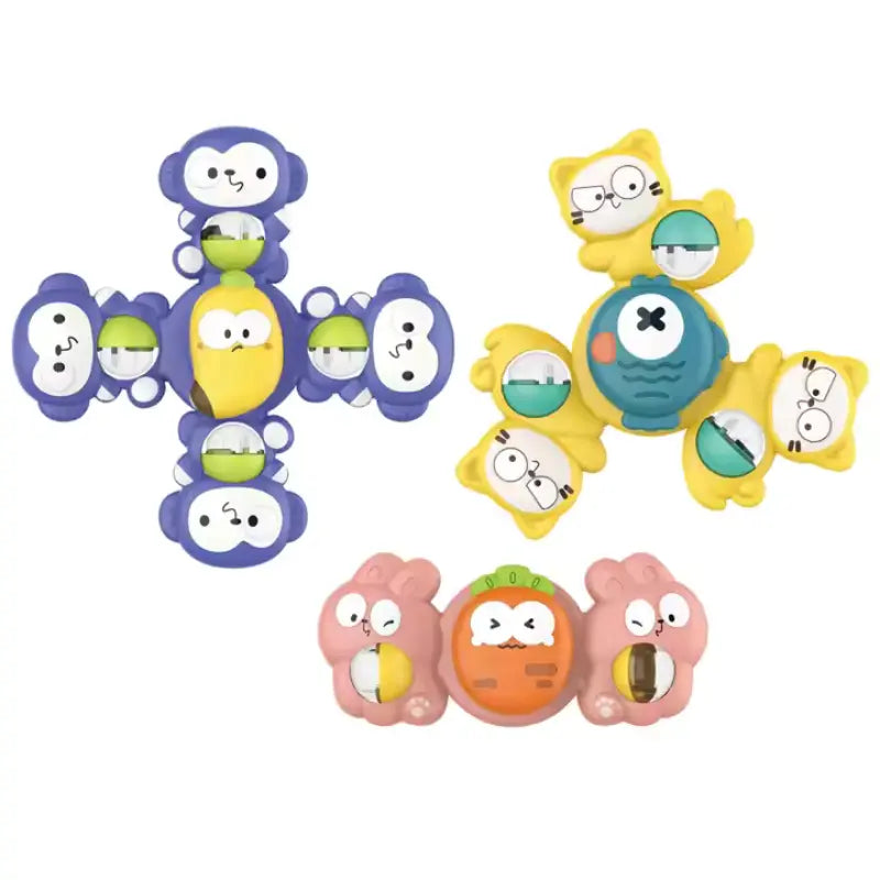 Lot de 3 pièces bébé bain Spinner rotatif - Image 4