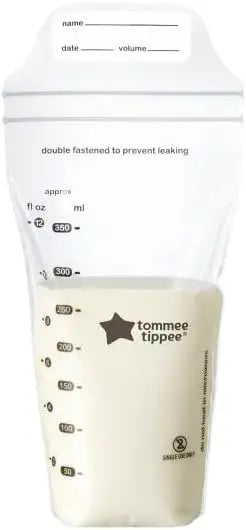 Lot de 36 Sachets de Conservation du Lait Maternel Tommee Tippee 350 ml - Image 2