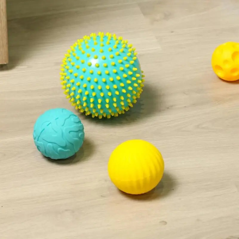 Ludi 3 balles sensorielles Bleues - Image 4