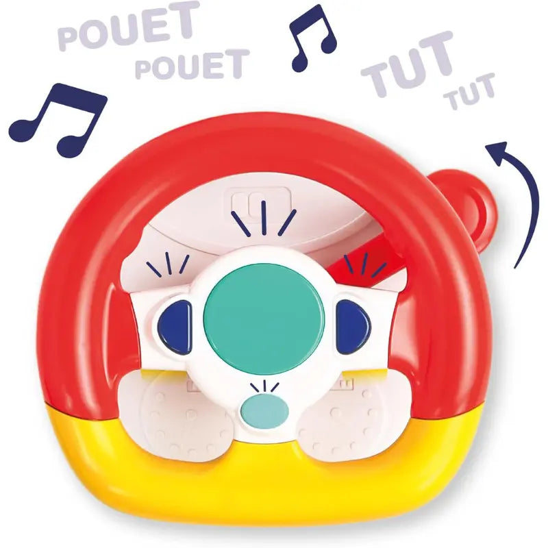 Ludi - Activité Voiture - Volant Sonore Et Lumineux - Image 4