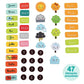 Ludi Calendrier Basic Bleu Jouet Éducatif 3ans+ - Image 5