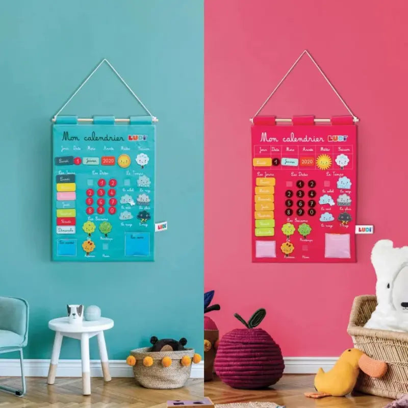 Ludi Calendrier Basic Bleu Jouet Éducatif 3ans+ - Image 6