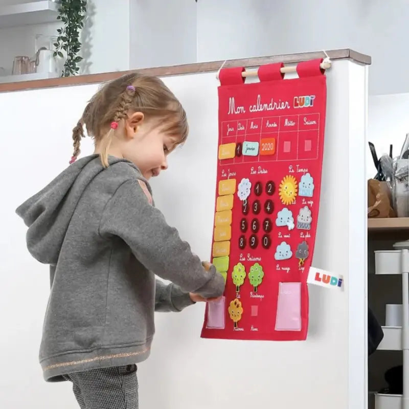 Ludi Calendrier Basic Rose Jouet Éducatif 3ans+ - Image 2