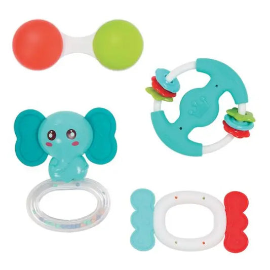 Ludi Coffret 4 hochets Multicolore - Image 1