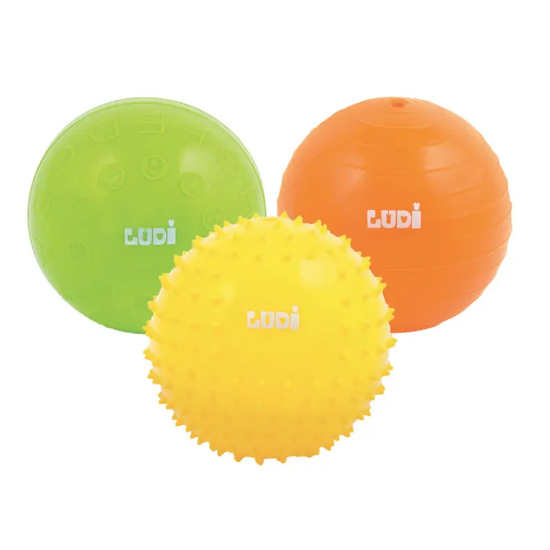 LUDI - Coffret De 3 Petites Balles Sensorielles - Image 1