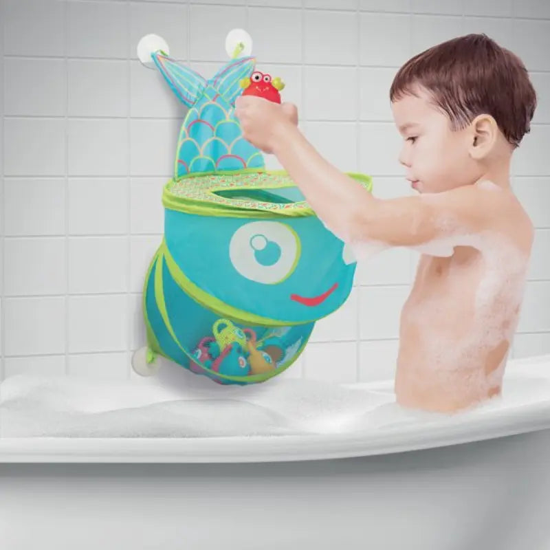 Ludi Grand filet de bain Poisson Bleu - Image 3