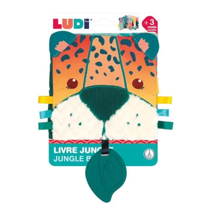 Ludi Livre en Tissu 3M+ - Jungle - Image 4
