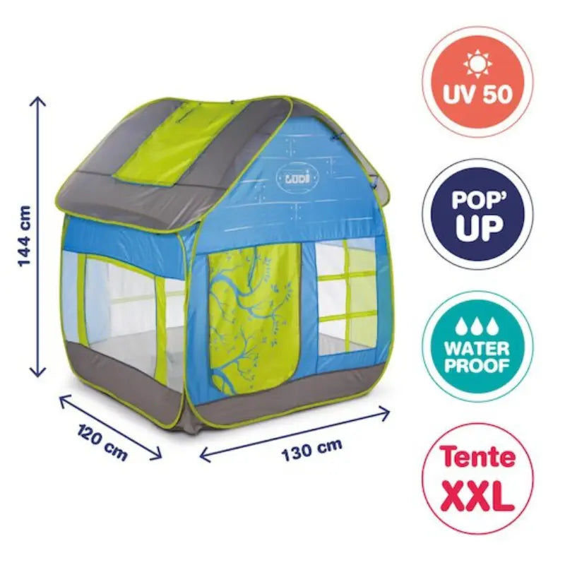 Ludi Ma cabane Bleu/Vert - Image 2