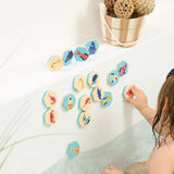 Ludi Memory de bain 2 en 1 Animaux marins Beige - Image 1