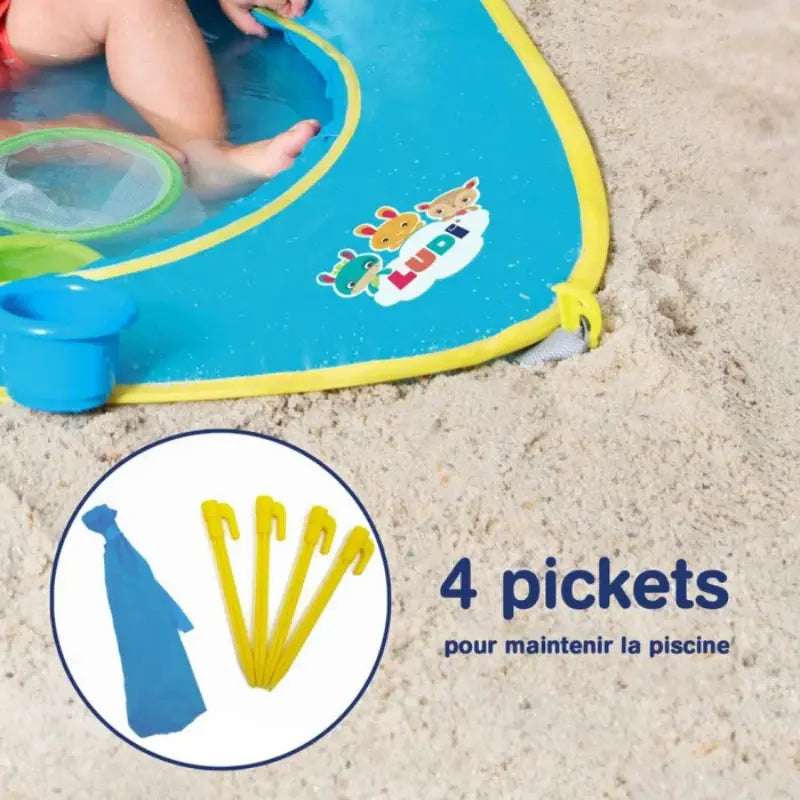 Ludi Piscine de Plage Pop-Up 10m+ - Image 6
