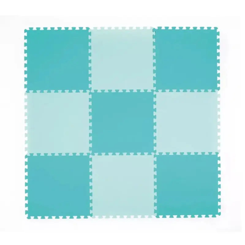 Ludi Tapis De Sol XXL Bicolore 145x145cm - Bleu - Image 1