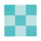 Ludi Tapis De Sol XXL Bicolore 145x145cm - Bleu - Image 1