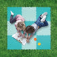 Ludi Tapis De Sol XXL Bicolore 145x145cm - Bleu - Image 2