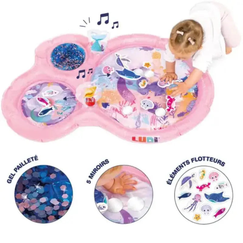 Ludi Tapis d'eau sirene Rose - Image 2