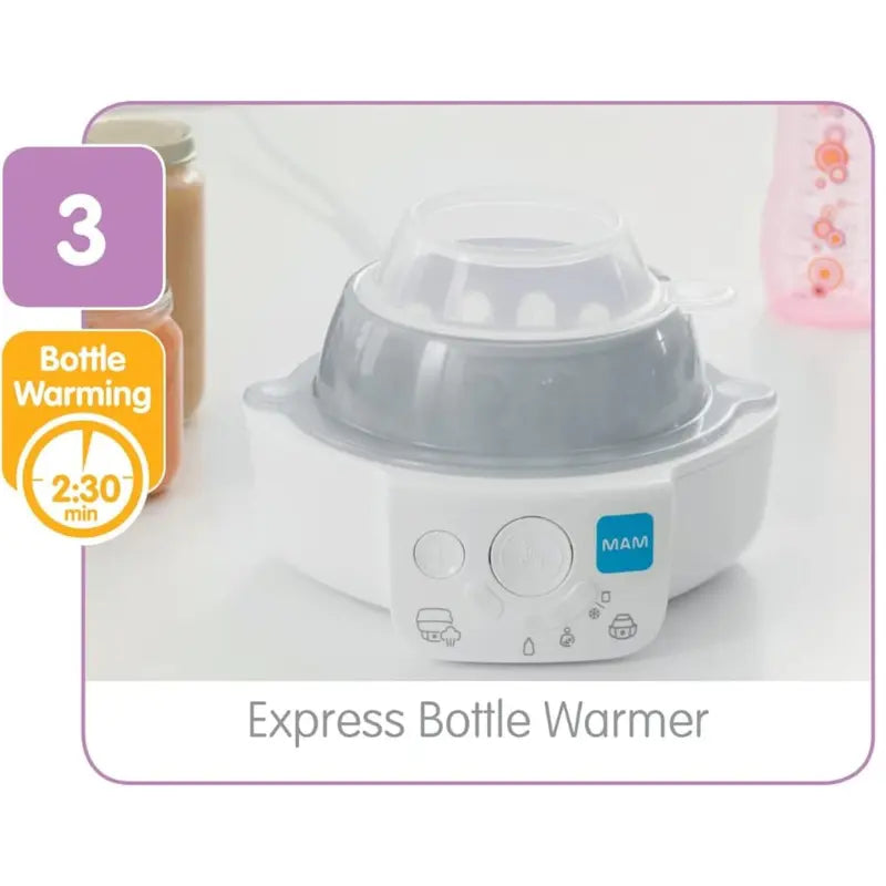 MAM 6in1 Express Electric Sterilizer - Bottle Warmer - Image 4