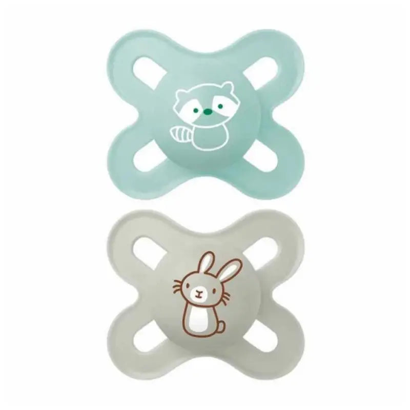 MAM Lot de 2 sucettes unisexe naissance 0-2m