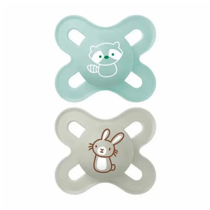 MAM Lot de 2 sucettes unisexe naissance 0-2m
