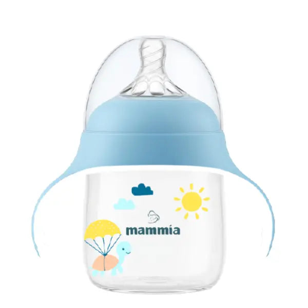 Mammia biberon évolutif 2 en 1 à Poignée Ergonomique – 300ml