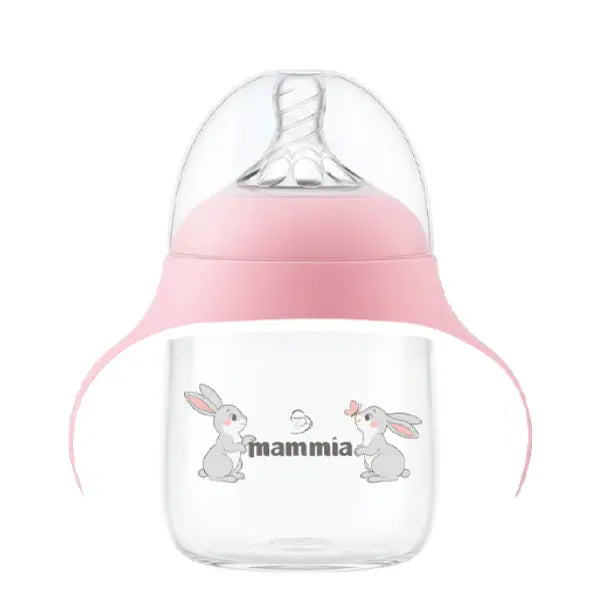 Mammia biberon évolutif 2 en 1 à Poignée Ergonomique – 300ml