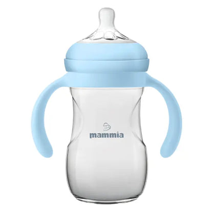 Mammia Biberon Natural Feeling à Poignée Ergonomique 330ml